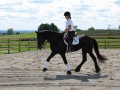 Karen and Fleur Training Dressage